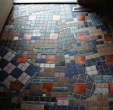 Scrap Tile Floors I Love Interesting Tiled Floors Don T Like Matchy Matchy This Is Great Ceramic Floor Tiles Mosaic Flooring Tiles
