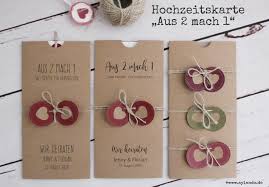 Unser muster und vorschläge mit schönen designs können sie selber erstellen und ein eigenes foto, bild und text einfügen. Hochzeitskarten Handgefertigt I Kraftpapiere Oder Naturpapiere
