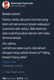 Perkahwinan adalah hubungan hati antara dua insan. Ibnuddin Muhd Iqbal Samsudin Breast Cancer Hilang Breast Hilang Setia