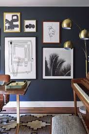 With the right variety of shades and a healthy amount of natural light, homeowners can opt for this type of monochromatic design without. Dark Blue Mid Century Modern Living Room Mid Century Modern Living Mid Century Modern Design