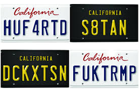 Free word maker for creating words from different letter combinations. The Funniest Vanity Plates Rejected By The California Dmv