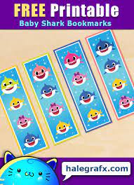 Here you can explore hq baby shark transparent illustrations, icons and clipart with filter setting like size, type, color etc. Free Printable Baby Shark Bookmarks