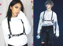 Nava Rose Bts Inspired Outfits Harness Fashion Kpop Fashion Outfits