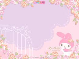 Maybe you would like to learn more about one of these? 48 My Melody Wallpaper On Wallpapersafari
