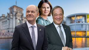 Hinter ihm folgten annalena baerbock (grüne, 30 prozent) und armin laschet (cdu, 25 prozent). Erstes Tv Triell So Steht Es Um Baerbock Laschet Und Scholz Stern De