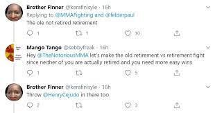 A professional since 2011, felder also fought for the cage fury fighting championships. Would You Say That To My Face Paul Felder Engages In Twitter Banter Essentiallysports