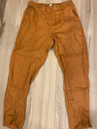 Uniqlo (ユニクロ) the mines (jalan dulang) is this your business? Uniqlo Hana Tajima Orange Pants Women S Fashion Clothes Bottoms On Carousell