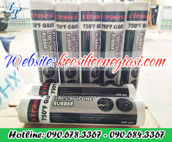 SỈ & LẺ KEO DÁN SILICONE CHỊU NHIỆT XTRASEAL 750F GRAY