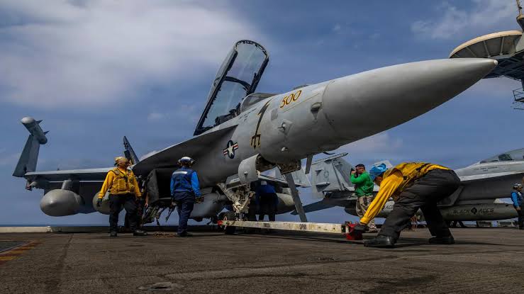 US deploys aircraft carrier as Iran warns against attack - The Economic  Times