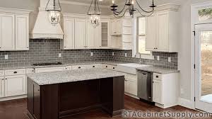 Kitchens with antique white cabinets are popular because they look beautiful and elegant. Antique White Ready To Assemble Kitchen Cabinets