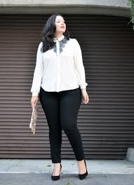 5 Ways To Wear The Plus Size White Shirt That You Will Love 1 Professional Outfits Business Casual Outfits For Women Fashion