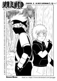 Kakashi Gaiden Kakashi Manga Naruto