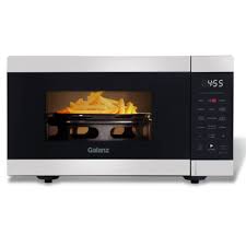 Galanz 0 9 Cu Ft Air Fry Microwave 900 Watts Walmart Com In 2020 Speed Cooking Microwave Convection Oven