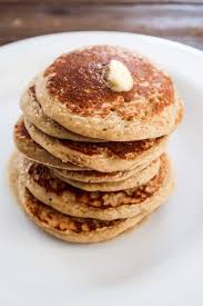 Banana Oatmeal Pancakes Via Toddler In Action One Of Five Healthy Pancake Recipe Banana Oatmeal Pancakes Pancake Recipe Healthy Oatmeal Easy Healthy Breakfast