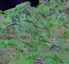 Regions list of finland with. Poland Map And Satellite Image