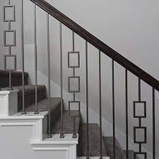 Less than 10% are modern or contemporary enough to warrant a modern set of stairs. Contemporary Triple Rectangle Stair Iron Balusters 10 Pack Modern Hollow Metal Staircase Railing Spindles 1 2 X 44 Tall Satin Black Amazon Co Uk Diy Tools