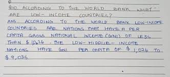 Low income from the world bank: 2 According To The World Bank What Are Low Income Countries Brainly In