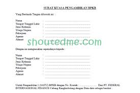 Bagaimana cara membuat surat kuasa pengambilan bpkb motor atau mobil yang benar? 11 Contoh Surat Kuasa Pengambilan Bpkb Motor Dan Mobil