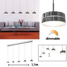 Libro de formación cívica y ética 6 grado 2020 : Esstischlampe Led Dimmbar 5 Flammig Chrom Hangelampe Esstisch Leuchte Modern Ebay