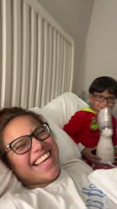 He Was Using A Nebulizer and His Mum Made The Perfect Song Choice