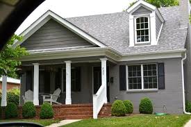 Black And Grey Brick Houses Painted Brick A Plethora Of Inspirational Pictures Beneath My Heart Brick Exterior House Exterior Brick Painted Brick House