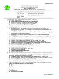 Penutup demikianlah informasi tentang rpp kerja bengkel dan gambar teknik kelas x 10 smk mak semester 1 dan 2. Soal Uas Kelas X Smt2 Tav Kerja Bengkel 2016