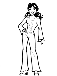 Well, these are for you! Beautiful Veronica Lodge In Archie Comics Coloring Page Color Luna