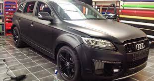 The plush ultimat was designed specifically for automotive use. Audi Q7 Schwarz Matt Lp Foil De