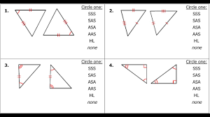 The symbol for congruent is ≅. Test B 01 To 23 Proving Triangles Congruent By Sss Sas Asa Aas And Hl Youtube