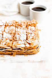 Nutella Bougatsa Greek Custard Filled Phyllo Pastry Baked Ambrosia Recipe Nutella Recipes Easy Nutella Recipes Greek Breakfast