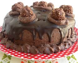 Eggless ferrero rocher cake recipe. Ferrero Rocher Chocolate Cake Kopiaste To Greek Hospitality