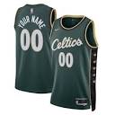 Unisex Nike Kelly Green Boston Celtics 2022/23 Swingman Custom ...