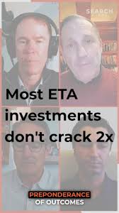 Yale: Most ETA search investments don't crack 2x, "Stunning" new research  shows the majority of ETA search investments do not reach a 2x return