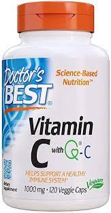 Our team find out the best vitamin c supplements from dozens of options. Amazon Com Doctor S Best Vitamin C With Qualic 1000 Mg Nongmo Vegan Gluten Free Soy Free Sourced From Scotland Veggie Caps 120 Count Health Personal Care
