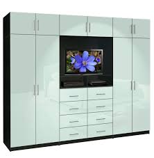 This bedroom wall unit offers more storage than any other in the aventa collection. 10 Door Wardrobe With Tv Space Wardrobe Wall Bedroom Wall Units Fitted Bedroom Furniture