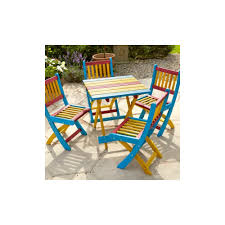 Choosing a set for your kids would be very fun and exciting especially that they come in different designs. Kids Wooden Table Chairs Set Outdoor Living From Garden Store Direct Uk