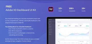 Free Adobe Xd Dashboard Ui Kit Xdguru Com
