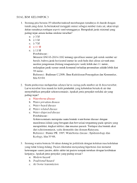 Inilah gambaran contoh soal pertanyaan tes mental ideologi, yang sering muncul dalam setiap tes. Soal Materi Epidimologi Penyakit Menular Jawabanku Id