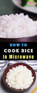Easy Microwave Rice - Tipbuzz