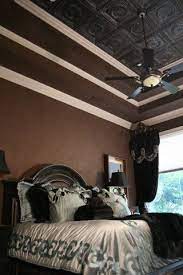 I Love This Ceiling Want It For My Kitchen But A Lighter Color Faux Tin Ceiling Faux Tin Ceiling Tiles Tin Ceiling Tiles