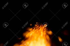 Nice sous le feu napolitain. Feux De Bokeh Sur Fond Noir Coup De Feu Voler Des Etincelles Dans L Air Banque D Images Et Photos Libres De Droits Image 60428881