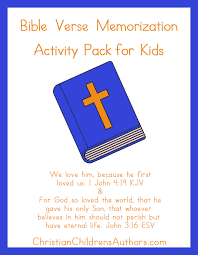 Black white red green blue yellow magenta cyan. Bible Verse Activities For Kids I John 4 19 And John 3 16 Writebonnierose Com