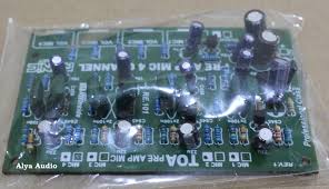 Jadi amplifier yang digunakan di dalam masjid adalah amplifier untuk speaker. Pre Amp Mic Toa 4 Mic Alya Audio Elektronik