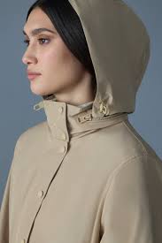 MACKAGE Black Isha Balloon Sleeve Rain Jacket