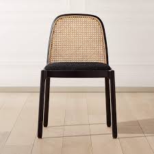 1 captain faux bamboo dining chair thomasville allegro hollywood regency arms. Nadia Black Cane Chair Reviews Cb2