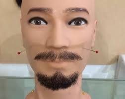 Brown Curly Wig and Beard Set: Biblical Costume, Cosplay Accessory