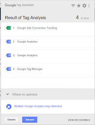 The url of the site reads results2google&. Google Ads Tracking Uberprufen Klickkomplizen