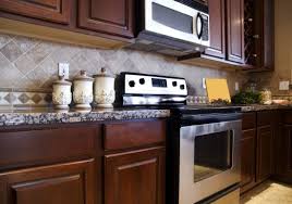 We have cherry cabinets in our kitchen with stainless appliances and we're in the the process of updating the countertops and adding a backsplash. Backsplash Gallery Denver Stone City