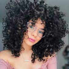 Big Fluffy Curls Curly Hair Styles Medium Hair Styles Square Face Hairstyles