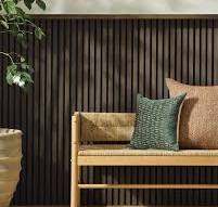 Smoked Oak Acoustic Wall Panels | Drew & Jonathan Home™ x WVH®
